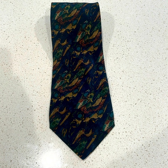 Ungaro Paris -  100% Silk Tie,  Made in Italy. - Picture 1 of 4